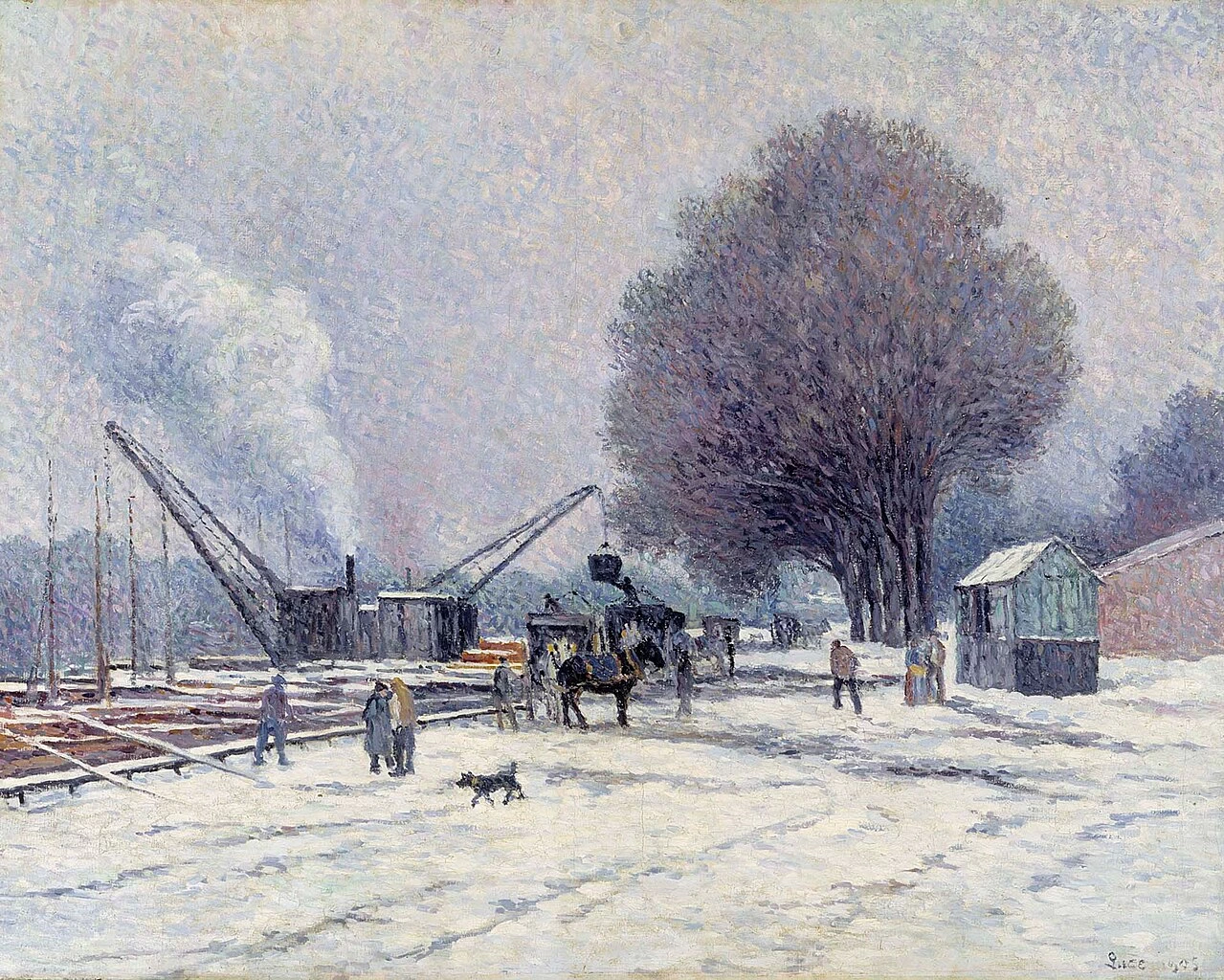 Il lungo fiume di Boulogne - Finnish National Gallery, Helsinki